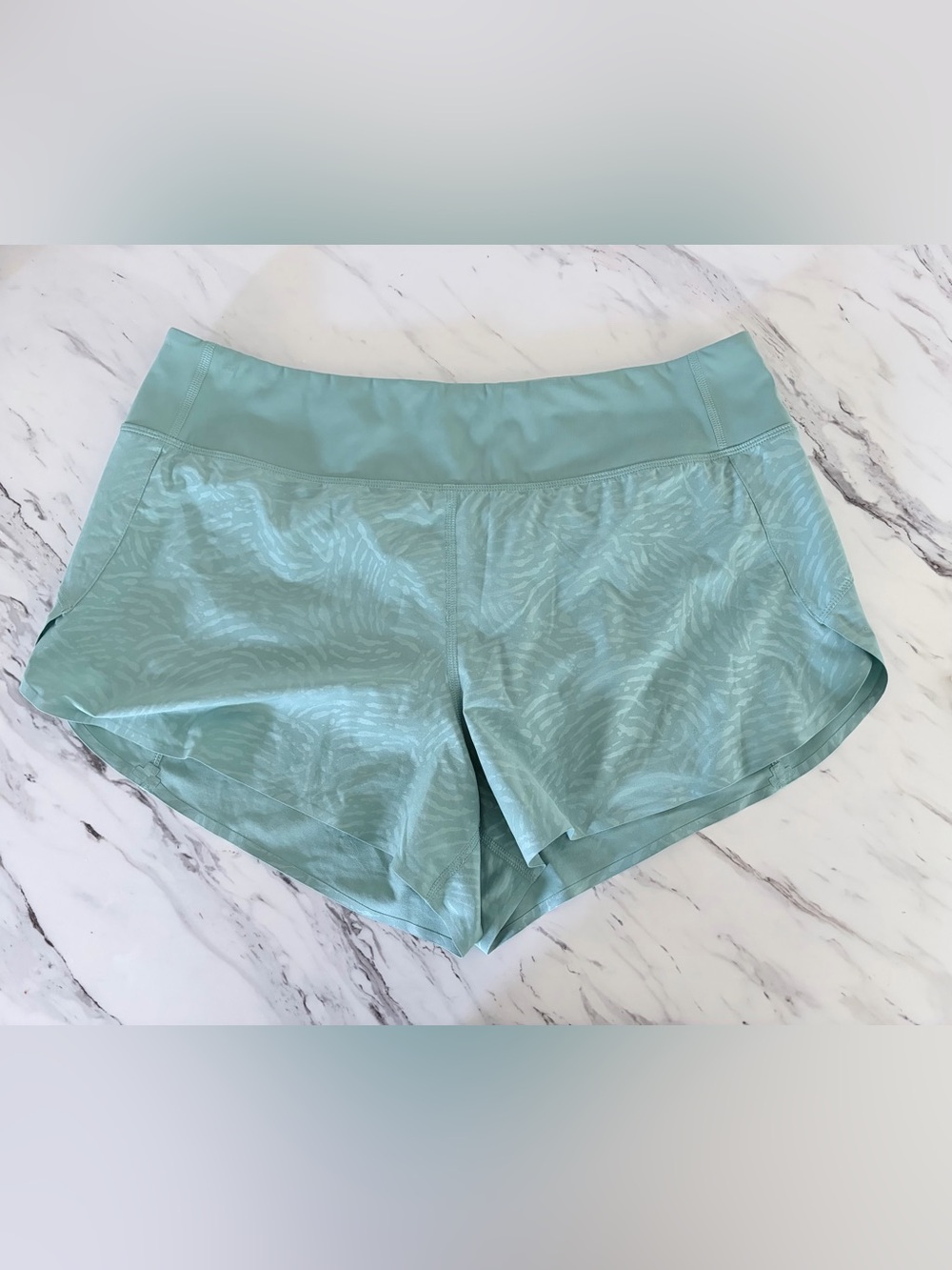 Athleta Mint Green Performance Athletic Shorts